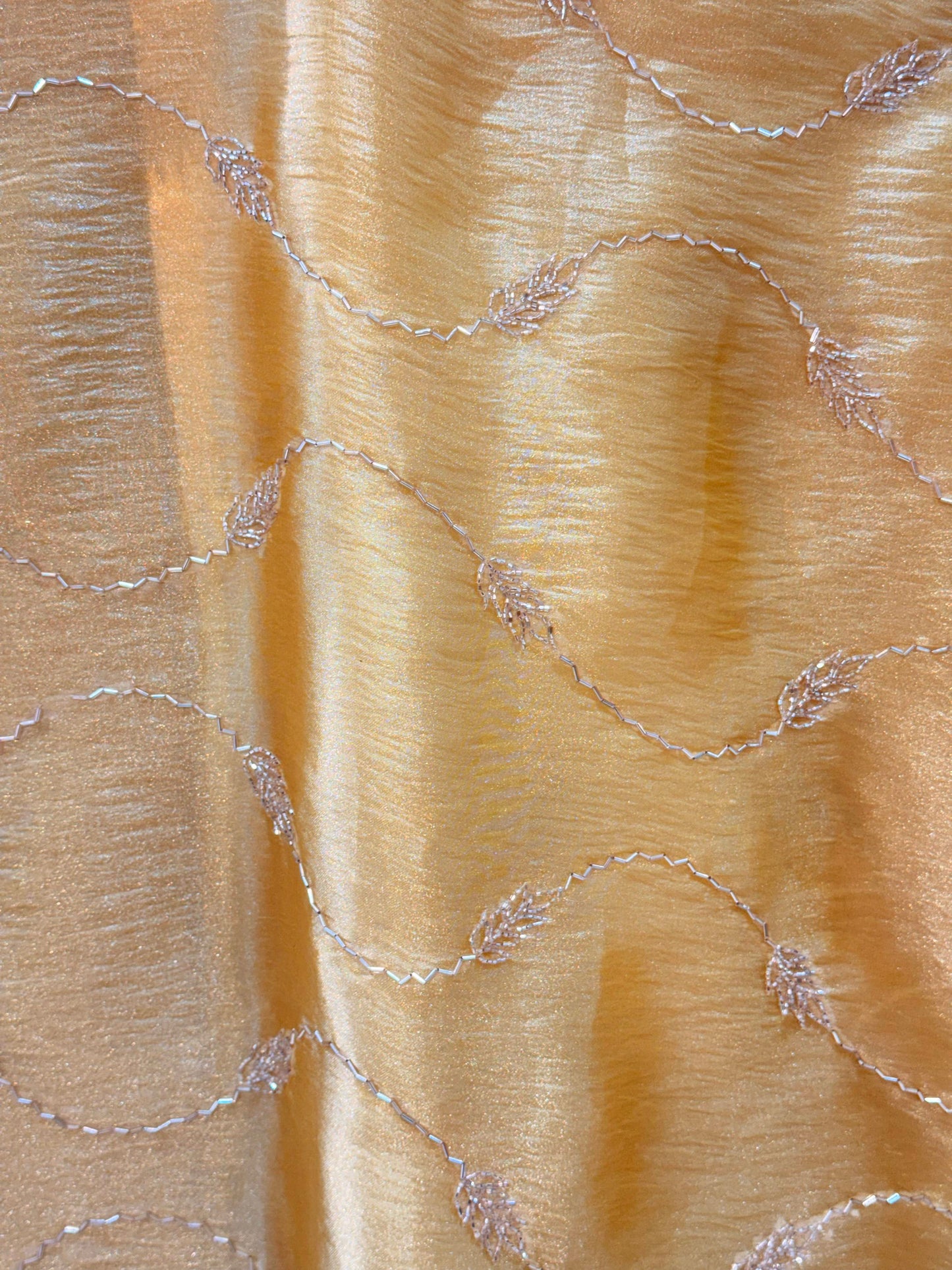 Premium Hand-Embroidered Silk Suit – The Petals Exclusive