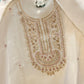 Premium Ivory Hand-Embroidered Suit Set